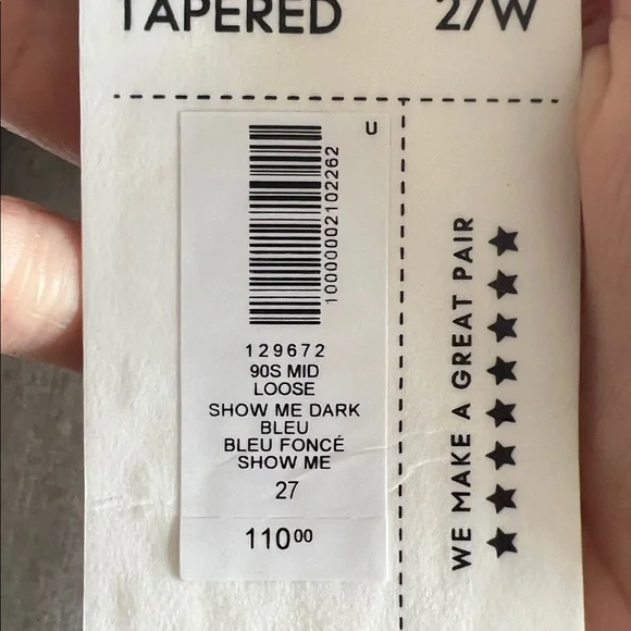 Denim Forum The '90s Mid-rise Loose Tapered Jean - Picture 10 of 10